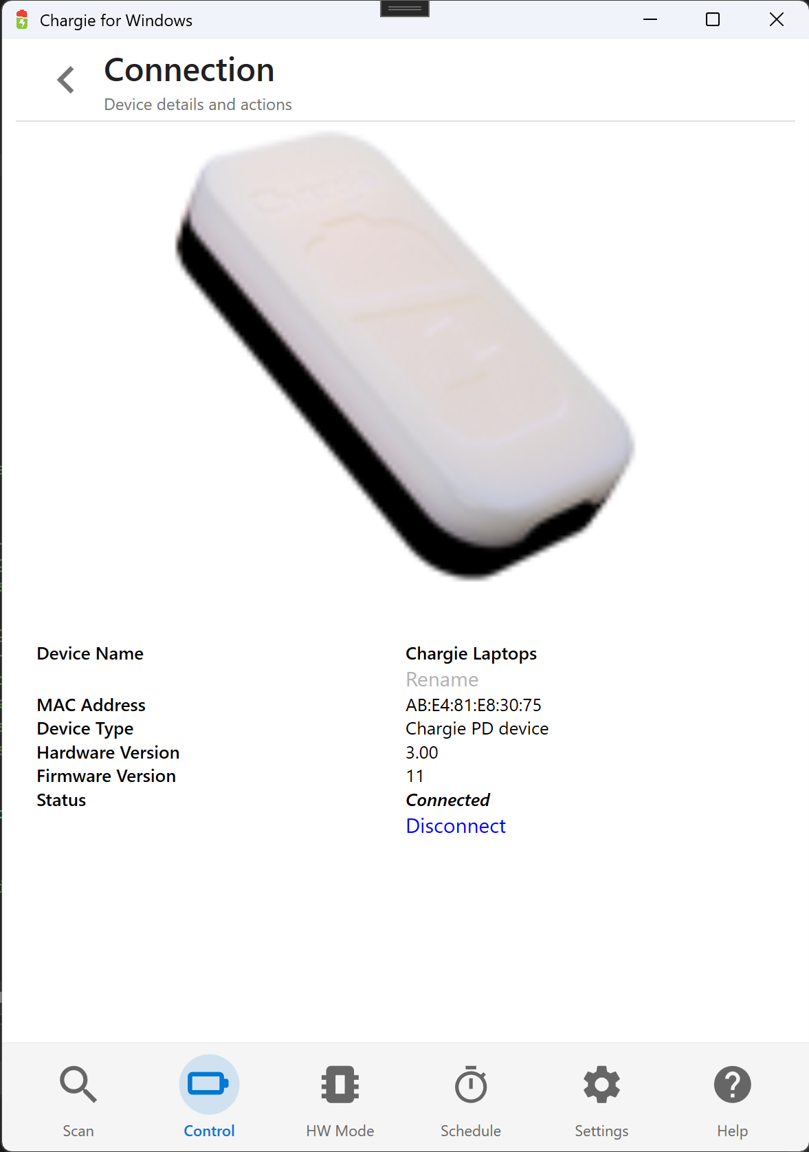 Connection Details