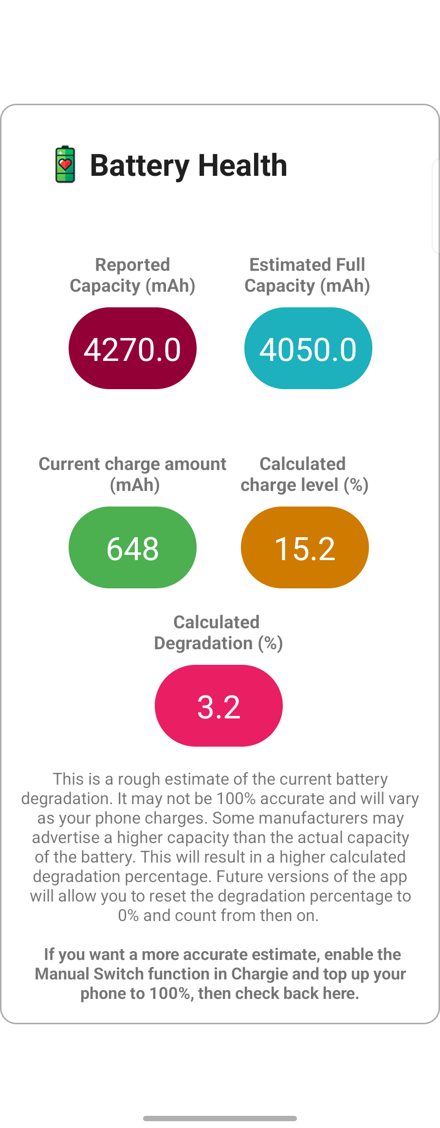 Battery Health