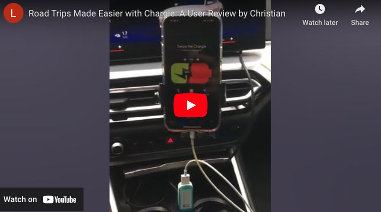 Road Trips mit Chargie einfacher gemacht: Ein Benutzerbericht von Christian
