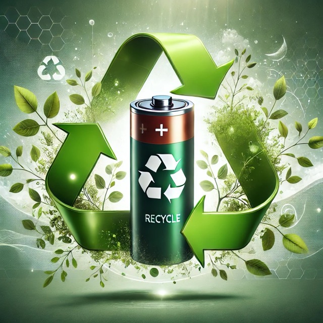 Battery recycling and sustainability