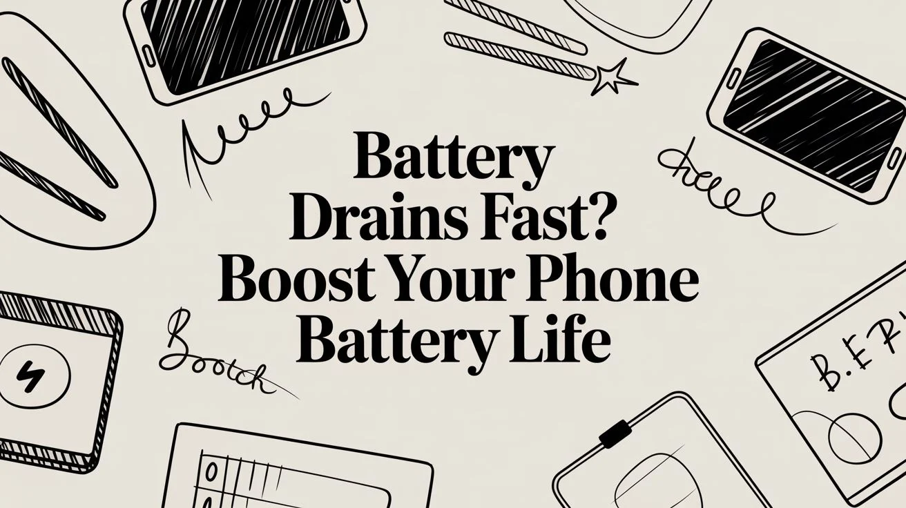 Why Your Battery Drains Fast & How to Boost Its Life