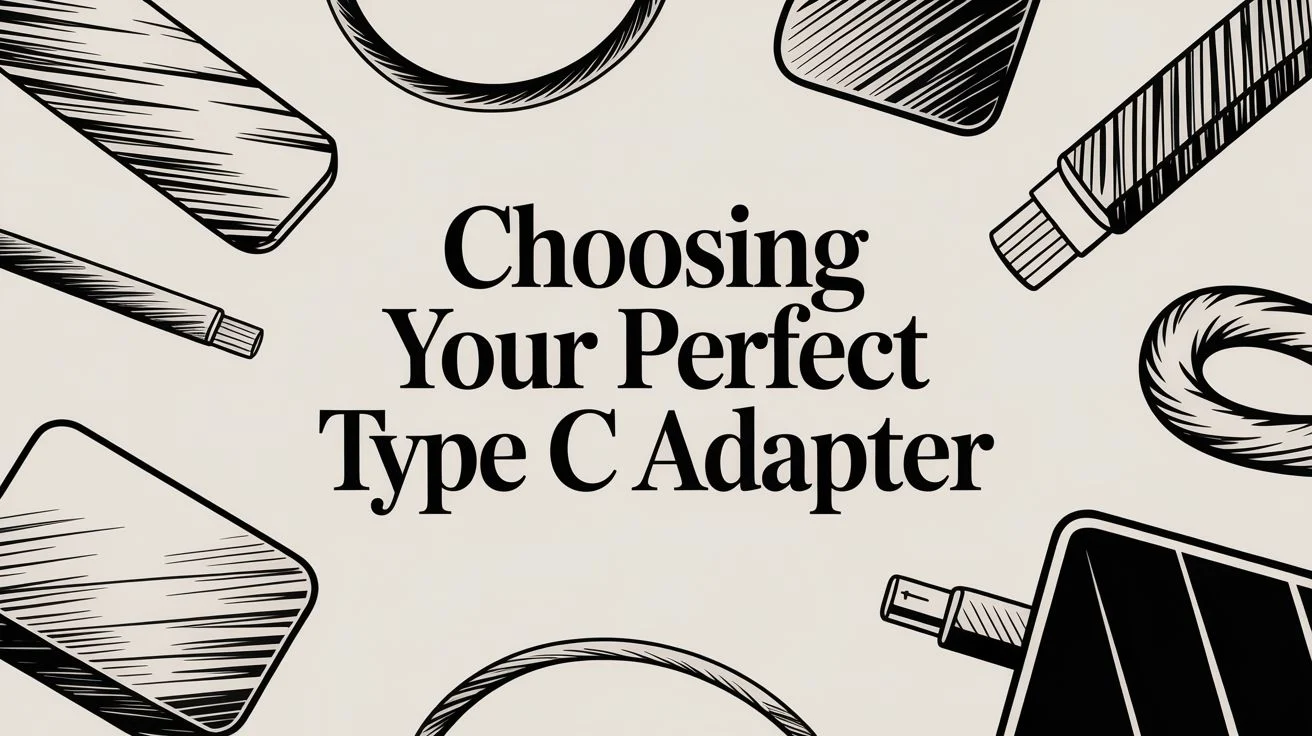 Choosing Your Perfect Type C Adapter