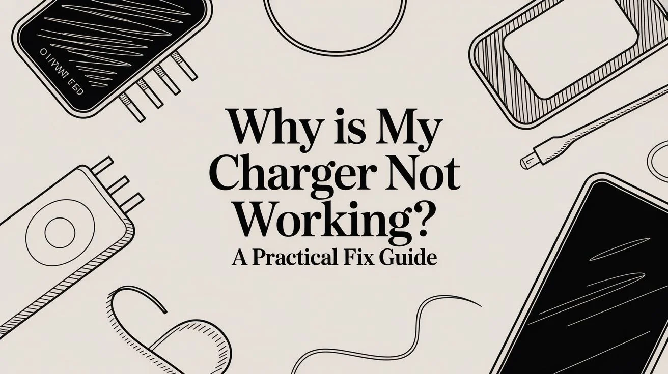 Why Is My Charger Not Working? 9 Fixes in 2 Minutes