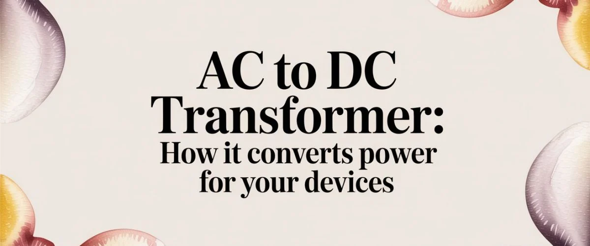 AC to DC Transformer: How It Converts Power for Your Devices