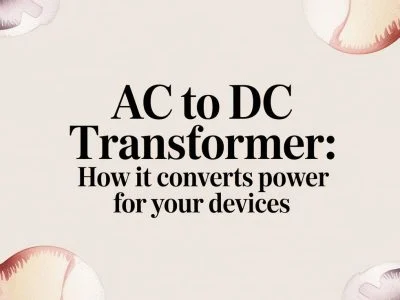 AC to DC Transformer: How It Converts Power for Your Devices