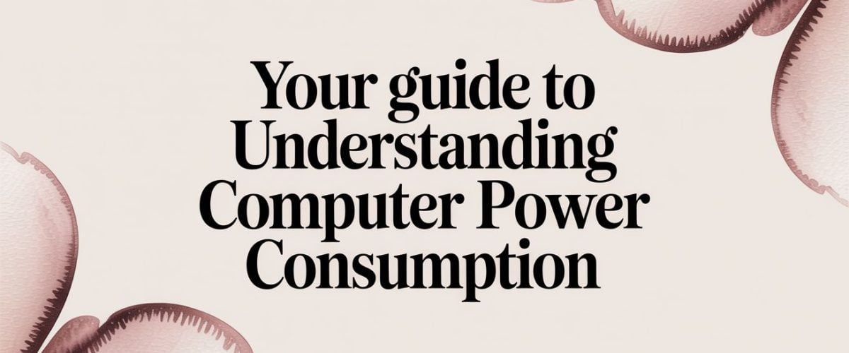 Your Guide to Understanding Computer Power Consumption