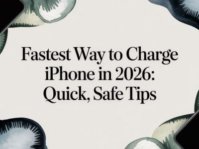 Fastest Way to Charge an iPhone: Quick, Safe Tips