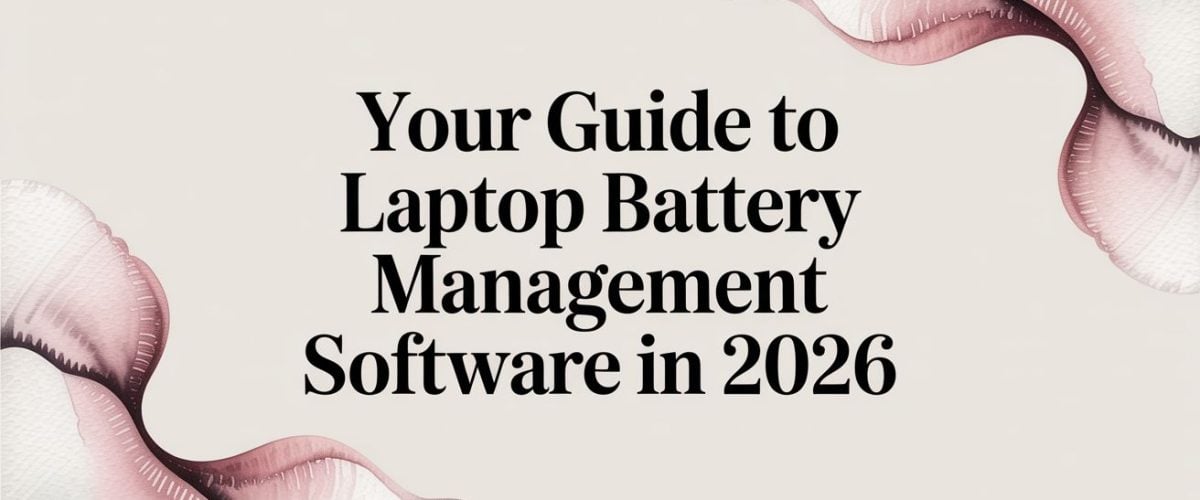 Your Guide to Laptop Battery Management Software in 2026
