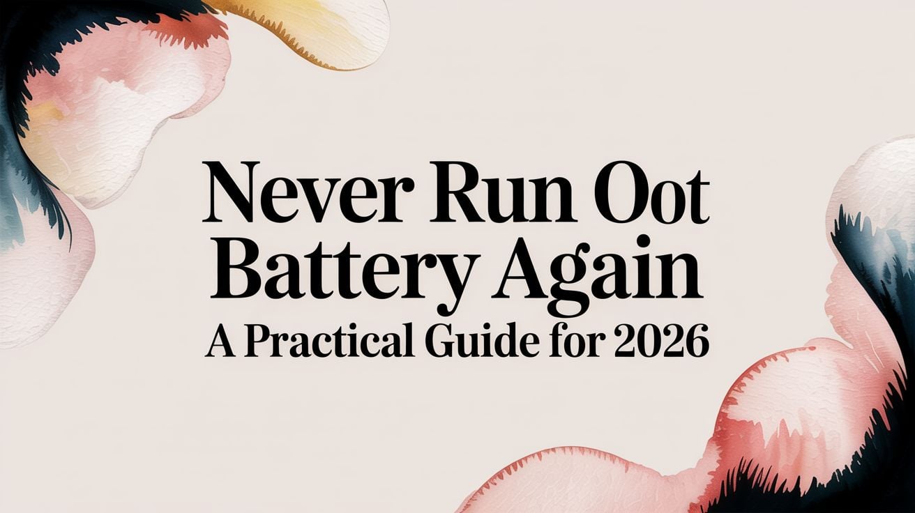 Battery Ran Out Screen Background Never Run Out of Battery Again: A Practical Guide