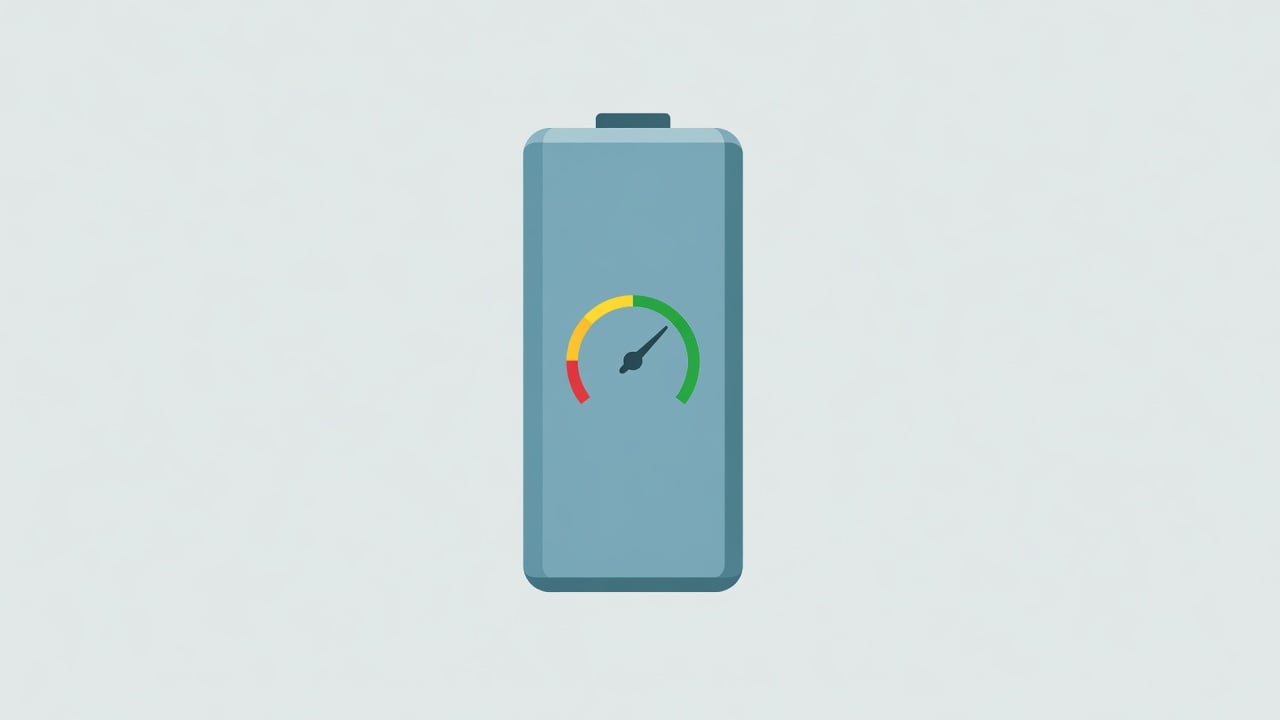 E-bike battery charge gauge needle in the green healthy zone around 80 percent instead of full