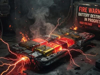 Conceptual illustration connecting battery longevity with EU Ecodesign regulations and right-to-repair movement