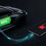 EV battery data showing fast charging degrades phone batteries — comparison between EV battery management and unprotected phone charging