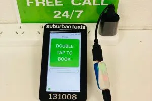 Robert's kiosk device with Chargie